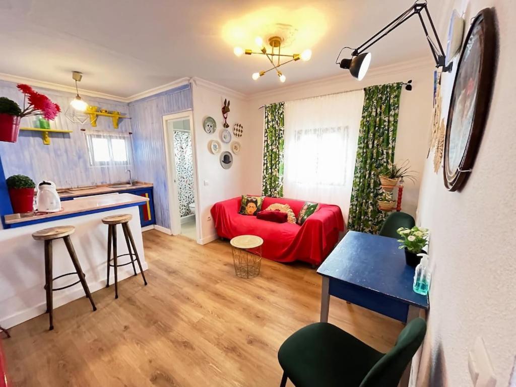 El Mundo De Frida Parking Y Terraza Apartment Conil De La Frontera Luaran gambar